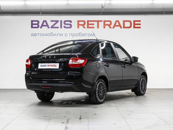 2023 Lada (ВАЗ) Granta I Рестайлинг, чёрный, 900000 рублей - вид 4