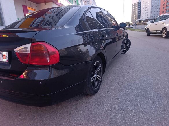 2008 BMW 3 серии 318i V (E90/E91/E92/E93), чёрный, 780000 рублей - вид 7