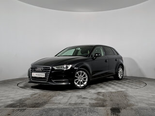 2014 Audi A3 III (8V), чёрный, 988000 рублей, вид 1