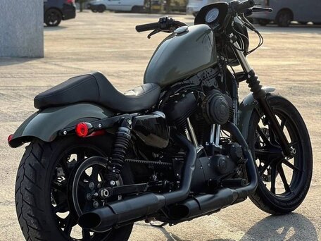 2021 Harley-Davidson XL1200, зелёный, 970000 рублей, вид 3