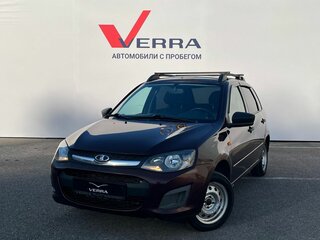 2014 Lada (ВАЗ) Kalina II, чёрный, 350000 рублей, вид 1
