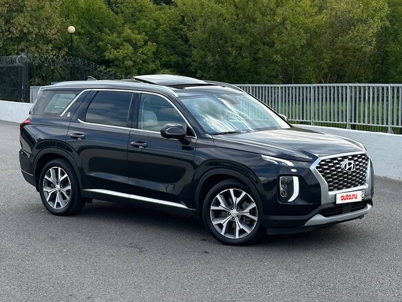 2020 Hyundai Palisade I, синий, 3650000 рублей - вид 2