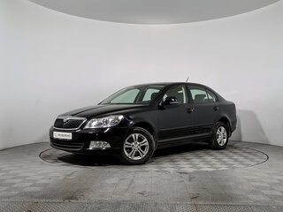 2011 Skoda Octavia II (A5) Рестайлинг, чёрный, 680000 рублей, вид 1