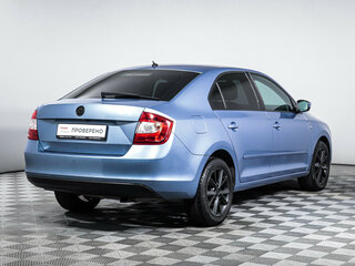 2016 Skoda Rapid I, синий, 1260000 рублей, вид 5