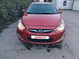 2012 Hyundai Solaris I, красный, 600000 рублей, вид 1