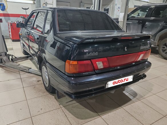 2006 Lada (ВАЗ) 2115, серый, 180000 рублей - вид 8
