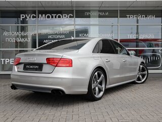 2013 Audi S8 III (D4), серебристый, 3190000 рублей, вид 3