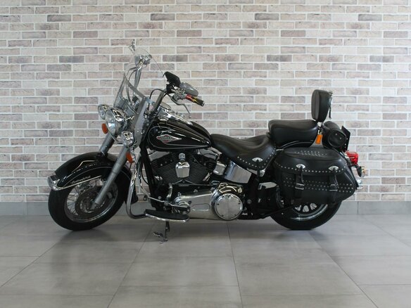 2009 Harley-Davidson Heritage, чёрный, 826000 рублей - вид 4