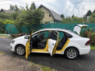 2018 Volkswagen Polo V Рестайлинг, белый, 570000 рублей, вид 5