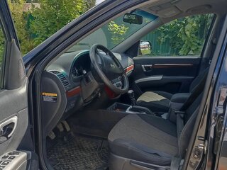 2008 Hyundai Santa Fe II, чёрный, 880000 рублей, вид 3