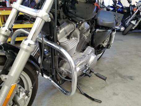 2013 Harley-Davidson Sportster 883, чёрный, 777000 рублей, вид 4