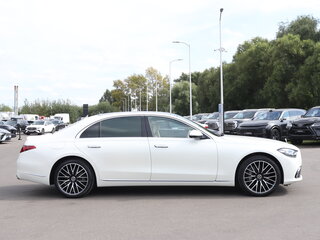 2021 Mercedes-Benz S-Класс 500 Long 4MATIC VII (W223), белый, 7260000 рублей, вид 4