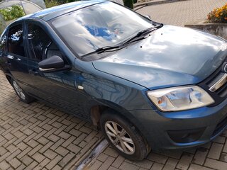 2014 Lada (ВАЗ) Granta I, синий, 385000 рублей, вид 5