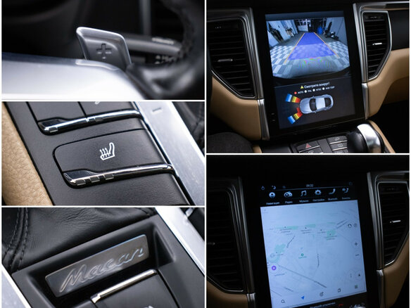 2017 Porsche Macan I, голубой, 3245000 рублей - вид 16