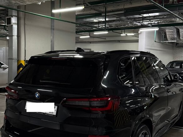 2021 BMW X5 30d IV (G05/G18), чёрный, 7600000 рублей - вид 2
