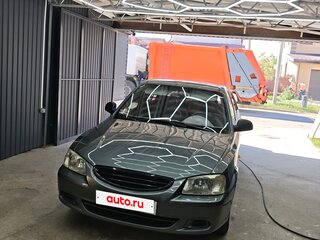 2005 Hyundai Accent ТагАЗ II, серый, 385000 рублей, вид 1