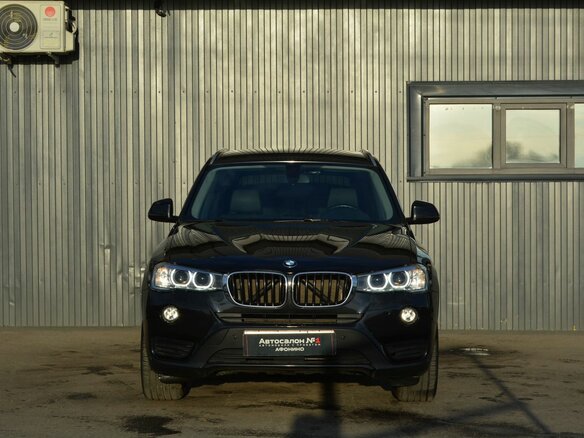 2017 BMW X3 20i xDrive II (F25) Рестайлинг, чёрный, 2459888 рублей - вид 2