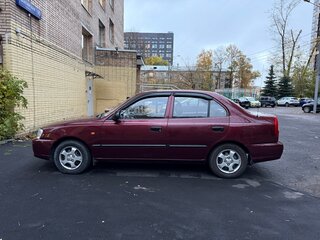 2007 Hyundai Accent ТагАЗ II, красный, 600000 рублей, вид 4