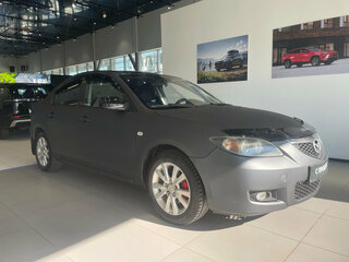 2008 Mazda 3 I (BK) Рестайлинг, серый, 470000 рублей, вид 3
