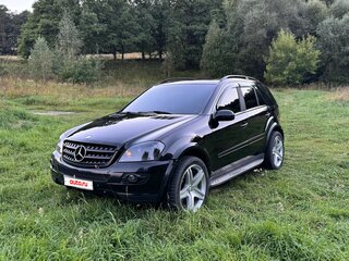 2005 Mercedes-Benz M-Класс 320 II (W164), чёрный, 1050000 рублей, вид 1
