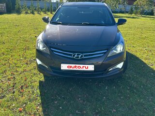 2014 Hyundai Solaris I Рестайлинг, коричневый, 999000 рублей, вид 5