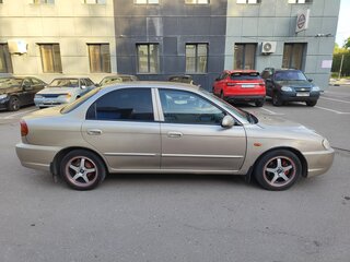 2008 Kia Spectra I Рестайлинг 2, золотистый, 248000 рублей, вид 5