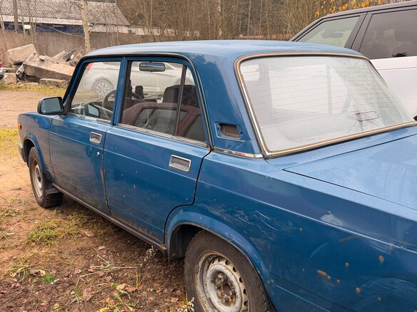 2005 Lada (ВАЗ) 2107, синий, 250000 рублей - вид 3
