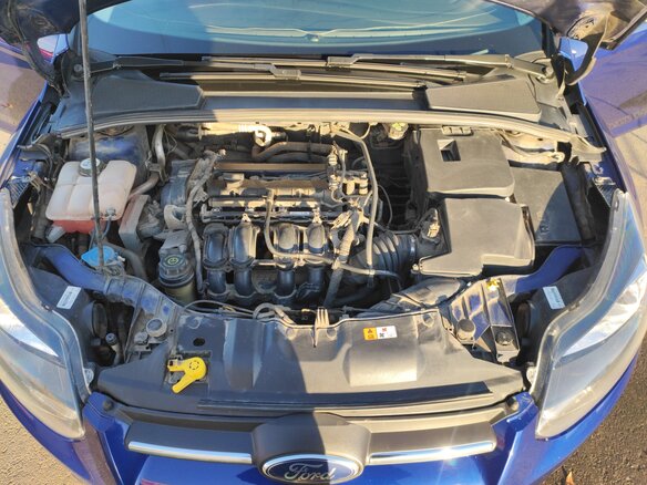 2014 Ford Focus III, синий, 1200000 рублей - вид 9