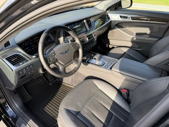 2017 Genesis G80 I, чёрный, 1699000 рублей - вид 6