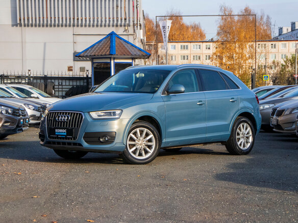 2012 Audi Q3 I (8U), синий, 1599000 рублей - вид 1