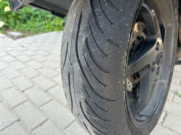 2002 Honda VFR 800, красный, 300000 рублей - вид 14