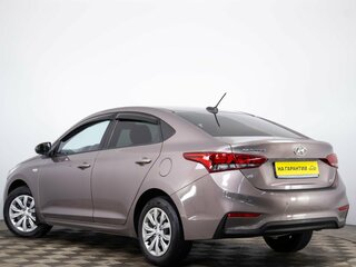 2019 Hyundai Solaris II, коричневый, 1219000 рублей, вид 4