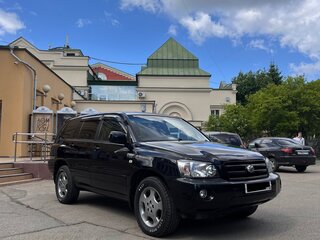 2005 Toyota Kluger I (XU20) Рестайлинг, чёрный, 1200000 рублей, вид 2