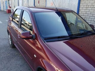2012 Renault Logan I Рестайлинг, красный, 410000 рублей, вид 1