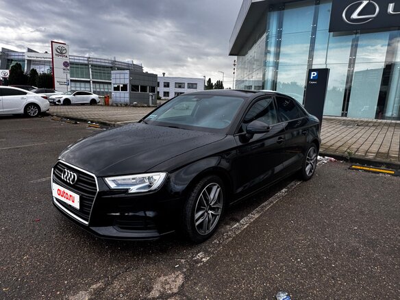 2017 Audi A3 III (8V) Рестайлинг, чёрный, 1330000 рублей