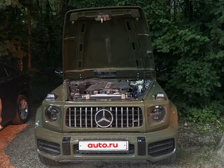 2001 Mercedes-Benz G-Класс 500 II (W463), зелёный, 4100000 рублей, вид 2