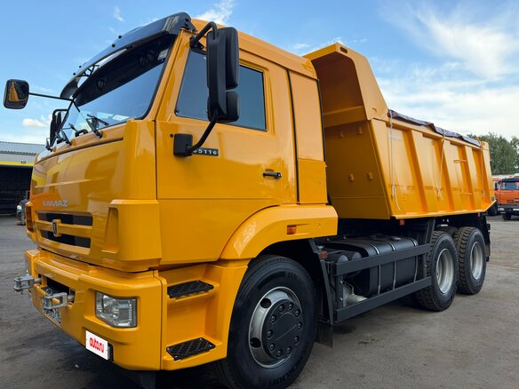 2022 КамАЗ 65115, жёлтый, 4800000 рублей