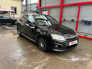 2015 Lada (ВАЗ) Granta Sport I, чёрный, 680000 рублей, вид 5