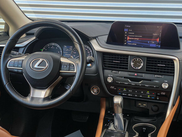 2022 Lexus RX 350 IV Рестайлинг, чёрный, 6450000 рублей - вид 11