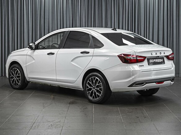 2024 Lada (ВАЗ) Vesta I Рестайлинг (NG), белый, 1258000 рублей - вид 1