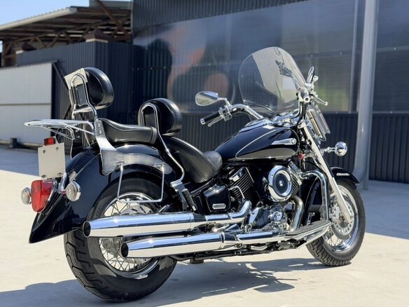 2006 Yamaha XVS1100, чёрный, 750000 рублей - вид 7
