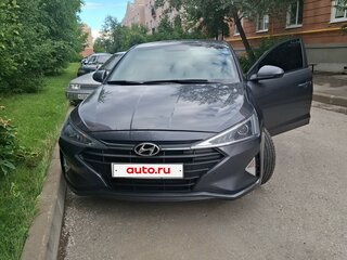 2019 Hyundai Elantra VI (AD) Рестайлинг, серый, 1680000 рублей, вид 1