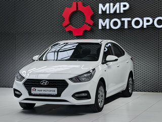 2019 Hyundai Solaris II, белый, 999000 рублей, вид 1