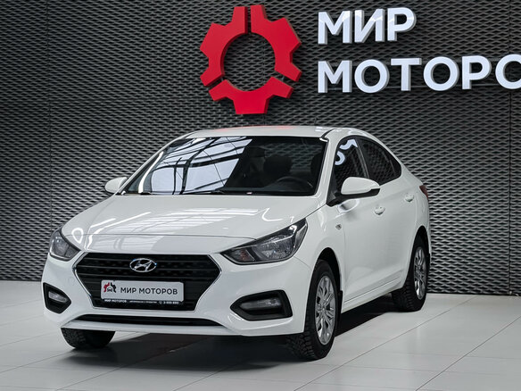 2019 Hyundai Solaris II, белый, 999000 рублей