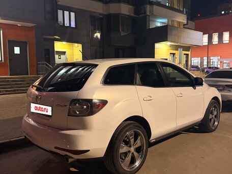 2011 Mazda CX-7 I Рестайлинг, белый, 830000 рублей, вид 1