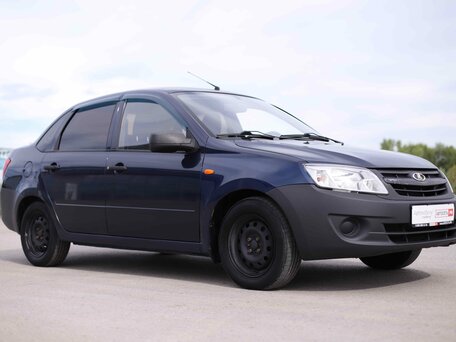 2013 Lada (ВАЗ) Granta I, синий, 266529 рублей, вид 3