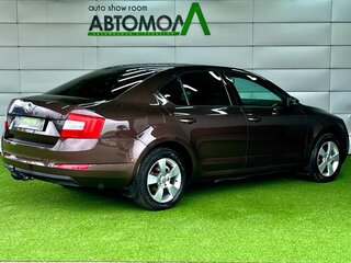 2016 Skoda Octavia III (A7), коричневый, 1249000 рублей, вид 4