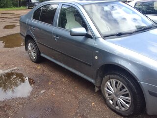 2004 Skoda Octavia I (A4) Рестайлинг, голубой, 330000 рублей, вид 4