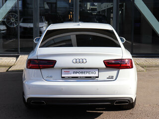2015 Audi A6 IV (C7) Рестайлинг, белый, 1895000 рублей, вид 5