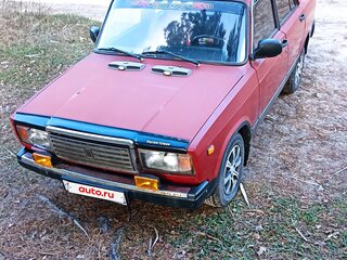 1987 Lada (ВАЗ) 2107, красный, 130000 рублей, вид 1